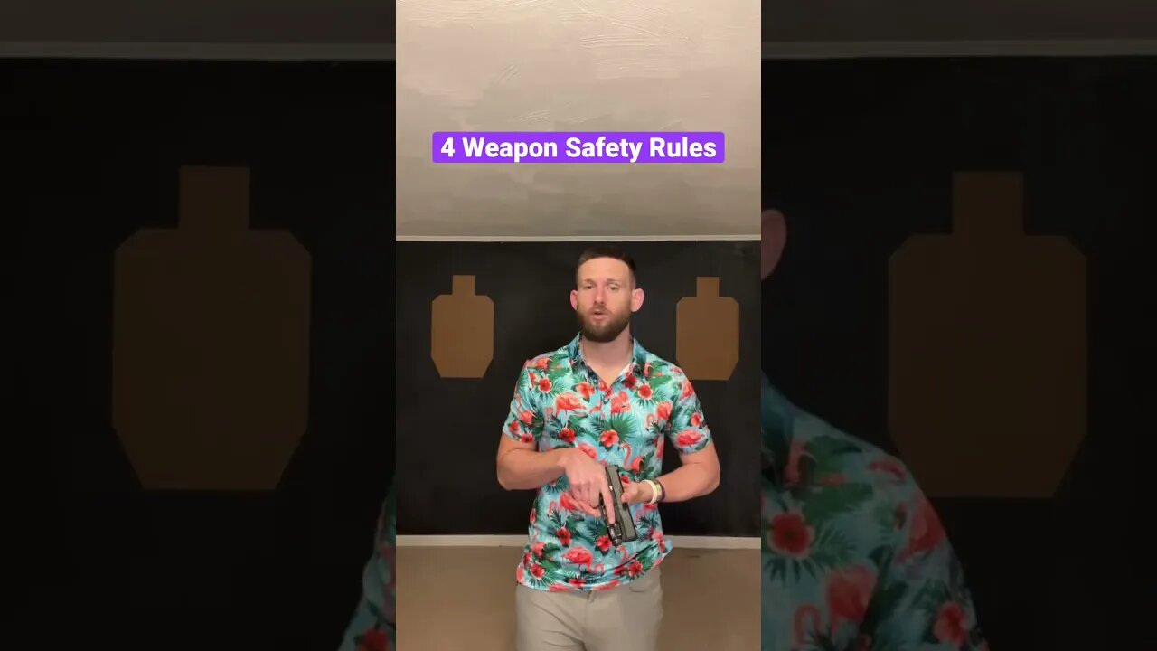 The Four Weapon Safety Rules: The Keys to Safe Firearm Handling