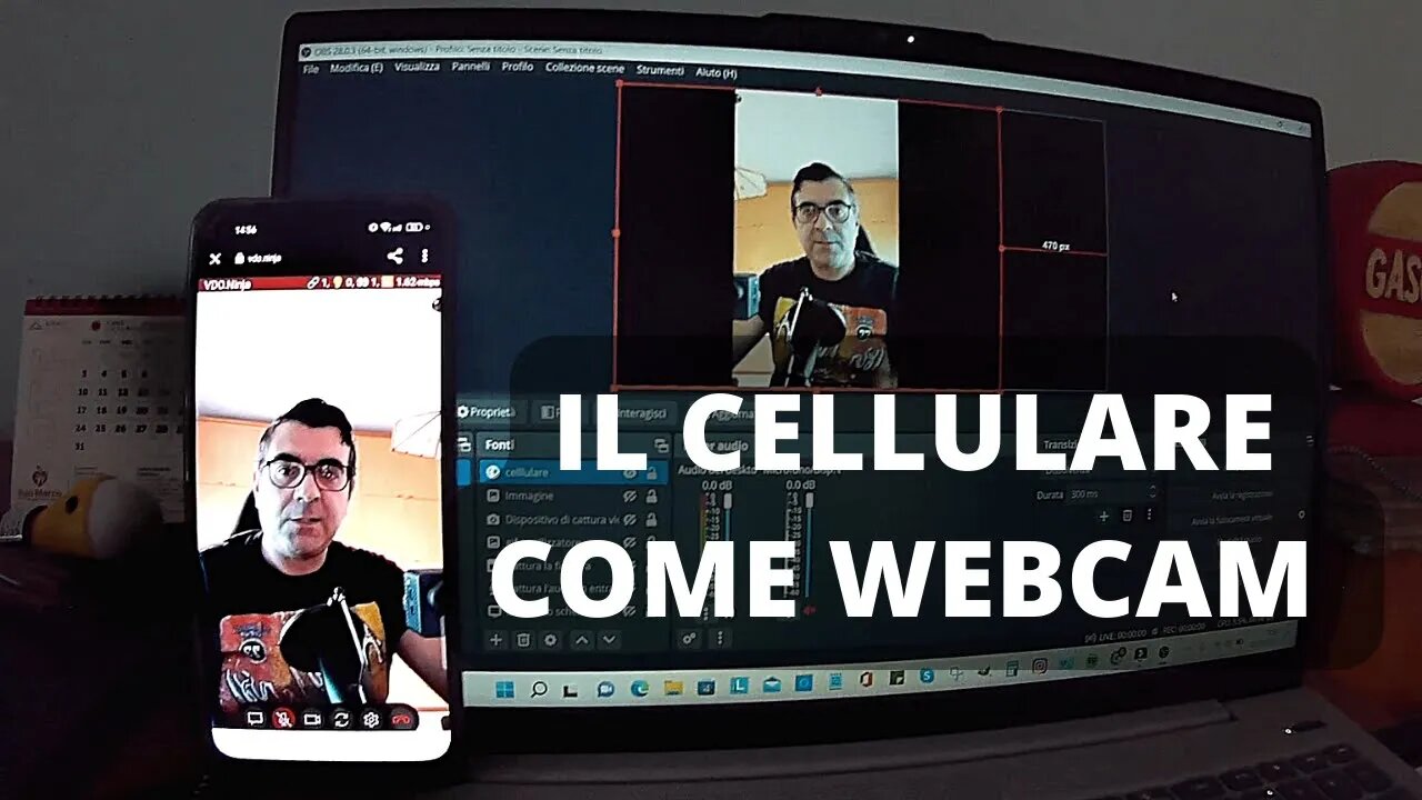 Utilizzare il CELLULARE comeWEBCAM per PC | Spiegato Semplice