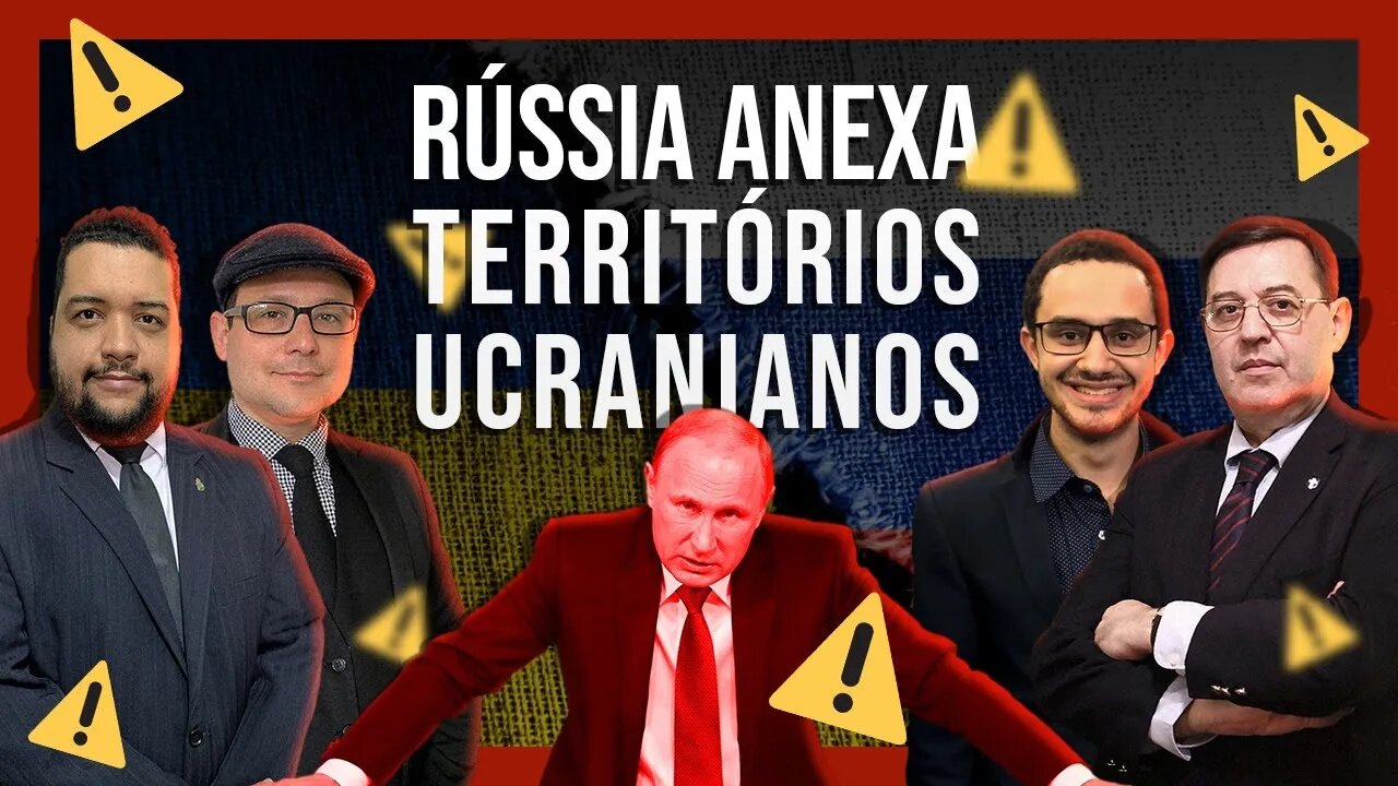 🚨 Rússia anexa territórios ucranianos | Conexão Europa