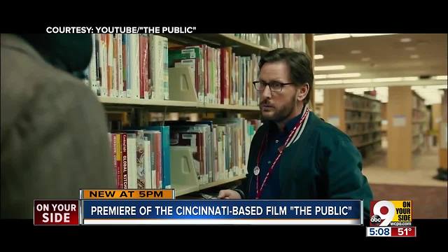 Premiere of Cincinnati-based film 'The Public'