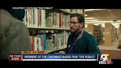 Premiere of Cincinnati-based film 'The Public'