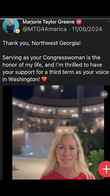 A WARM SPECIAL MESSAGE THANKING GEORGIA MAGA PATRIOTS❤️🇺🇸🗳️🏛️💫