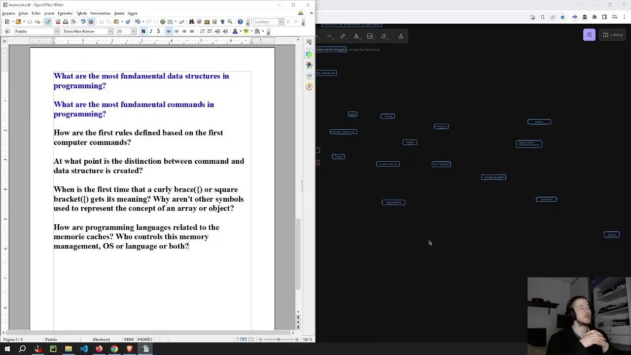 Building Compiler mind map | chill stream