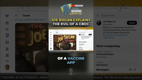 Joe Rogan Explains The Evil Of A CBDC