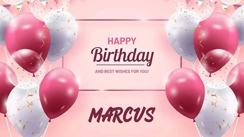 Happy Birthday to Marcus - Birthday Wish From Birthday Bash