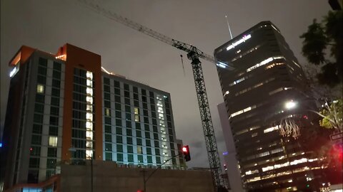 Here's A New Construction Site After Midnight!! DT San Diego