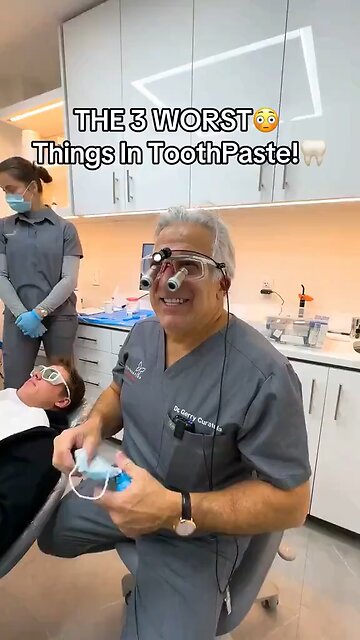 Listen to all the poisons that are in your toothpaste