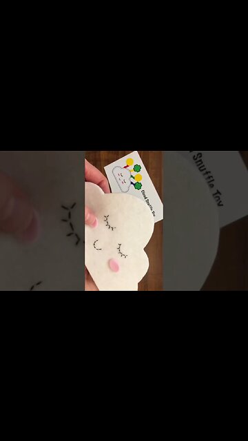 Rainbow Cloud Snuffle Toy 🌈