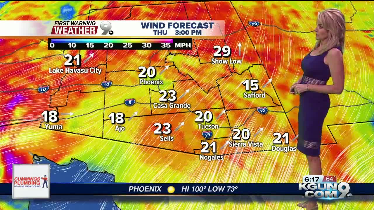 Strong winds will blow in some changes