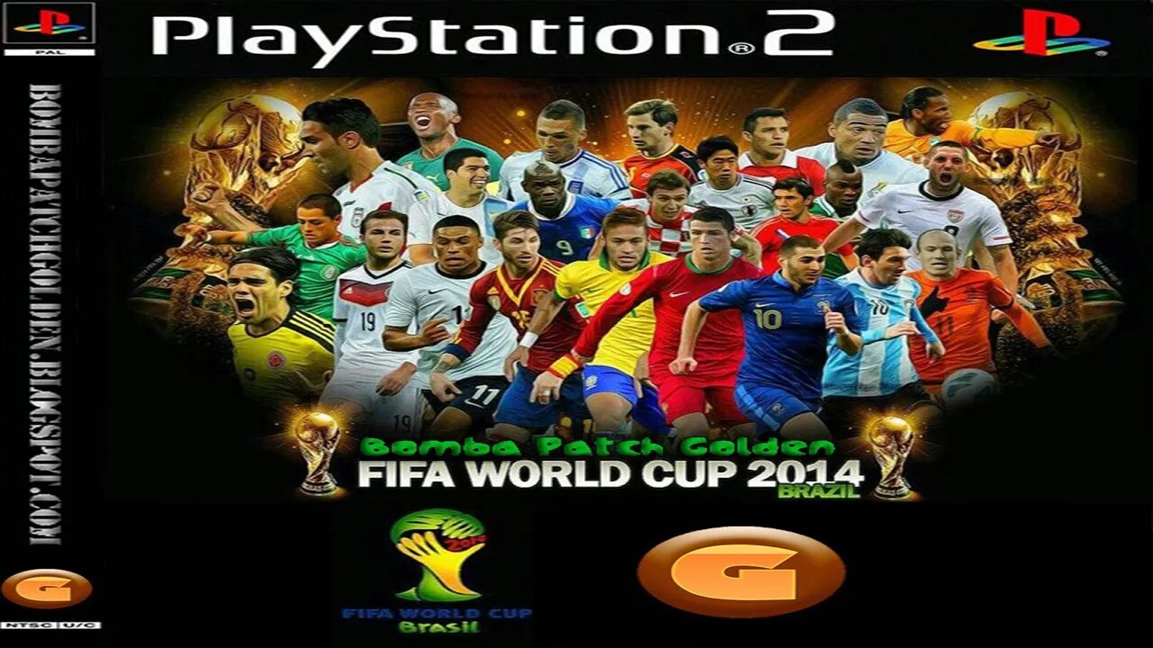 🚨 BOMBA PATCH GOLDEN OFICIAL COPA DO MUNDO 2014 BRASIL (PS2) ISO! (PC, ANDROID, PLAYSTATION 2)