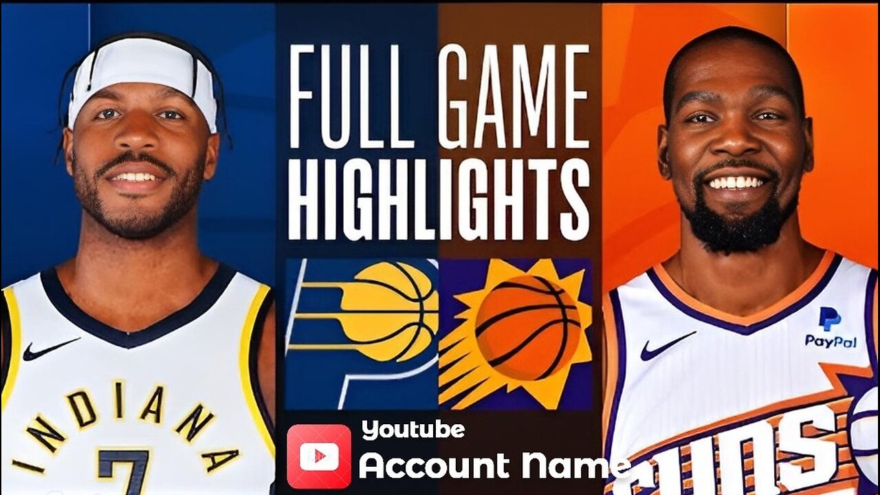 Phoenix Suns vs Indiana Pacers Full Game Highlights | Jan 26 | 2024 NBA Season