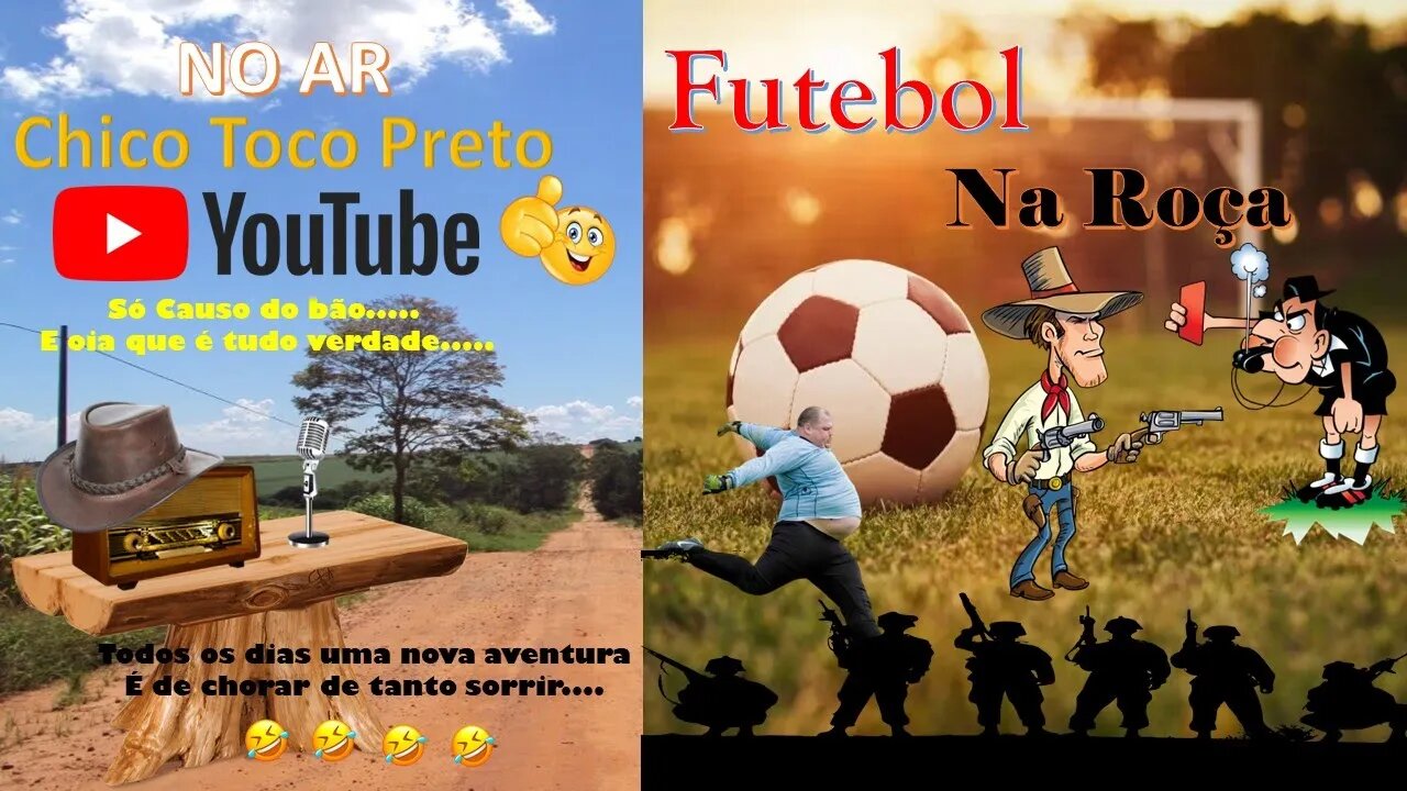 Confusão no Futebol de Roça, só teve Cartão Vermelho