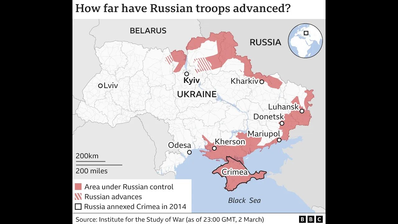 WAR ON UKRAINE: Russian invasion into Ukraine DAY #8