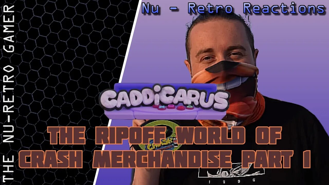 Caddicarus - "Crash Bandicoot Merchandise Part 1" I NU RETRO'S REACTIONS