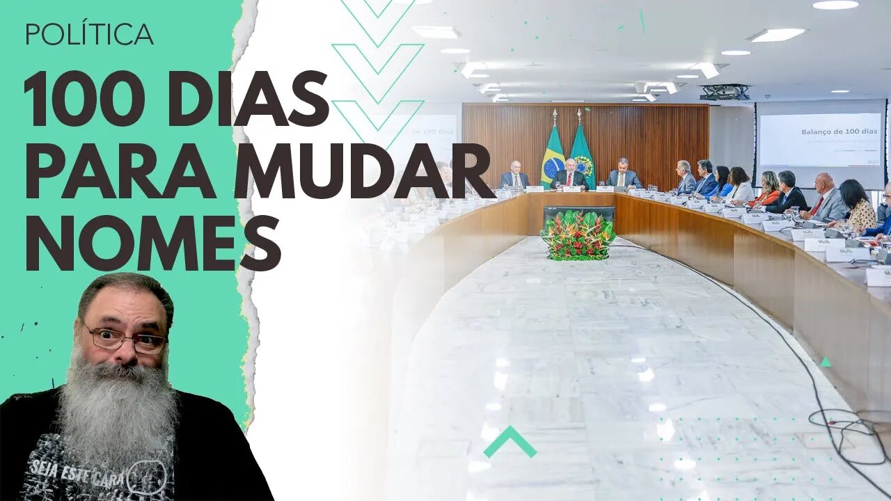 TUDO que LULA tem para MOSTRAR nos 100 DIAS de GOVERNO são PROGRAMAS ANTIGOS com NOMES ALTERADOS