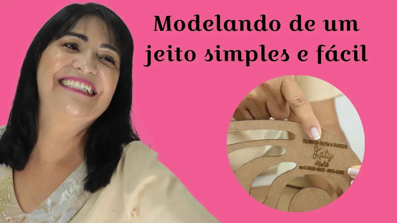 Aprenda Modelar Manga com Babado duplo e Renda