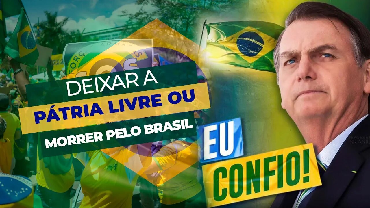 EU CONFIO: Bolsonaro o maior Líder que essa Nação Já viu!