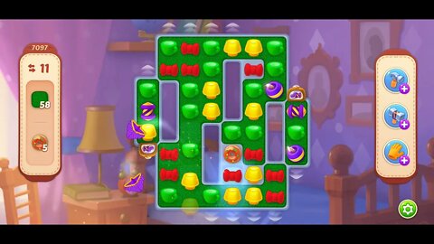 Playrix Homescapes Gameplay Walkthrough Level 7097