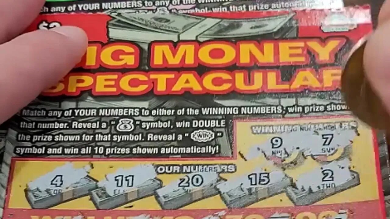 BIG MONEY Scratch Off Lottery Tickets from Kentucky!