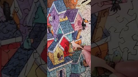 The border on this Artifact wooden puzzle is amazing! #puzzle #shorts #birds #woodenpuzzle #puzzles