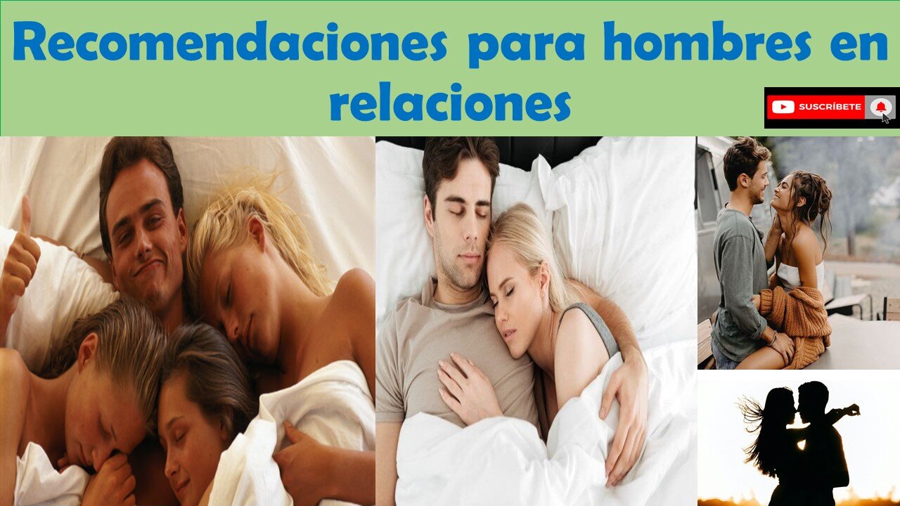 Recomendaciones para hombres en relaciones 🏋️‍♂️🚴‍♂️