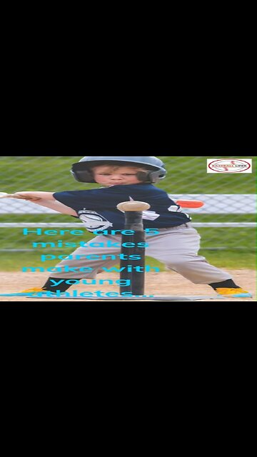 5 Mistakes Parents make with young athletes! #baseball