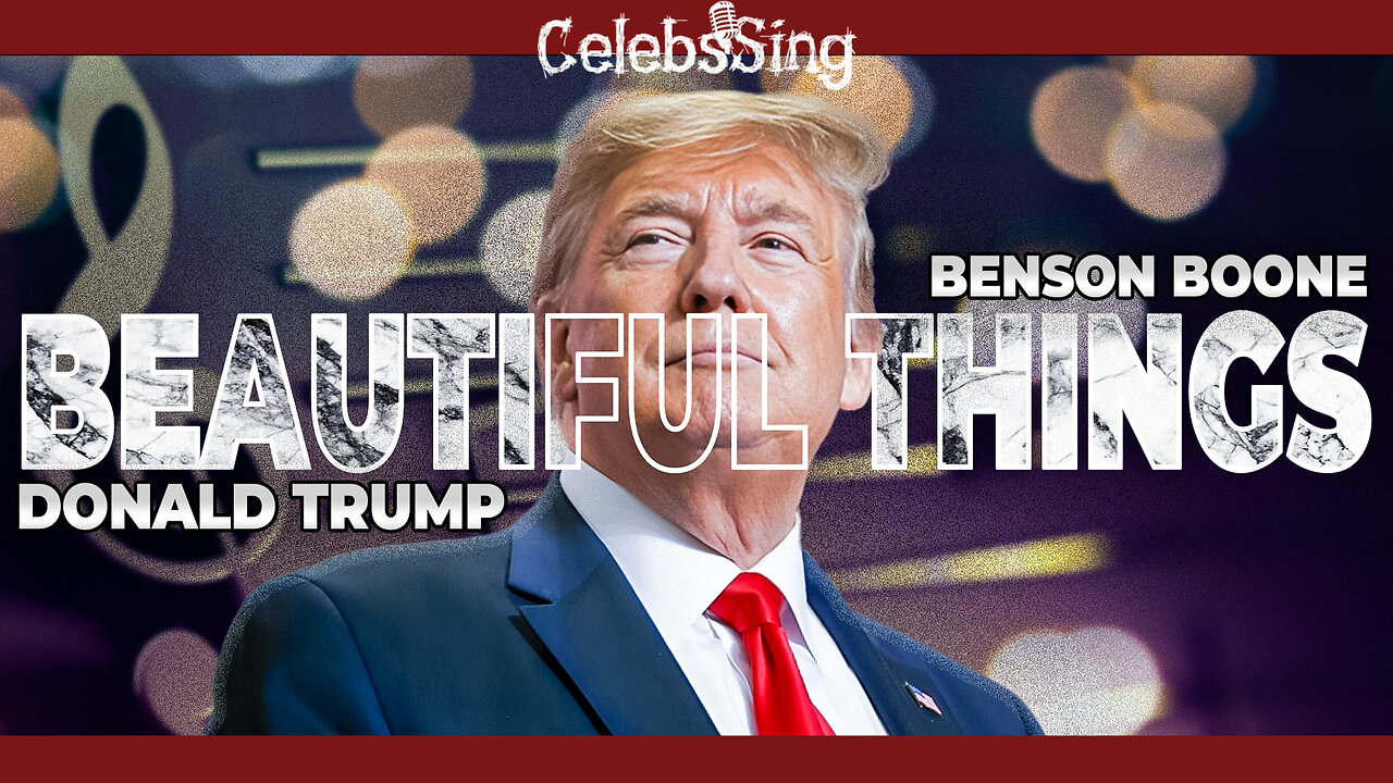 Donald Trump Sings Beautiful Things by Benson Boone (AUTOTUNED)