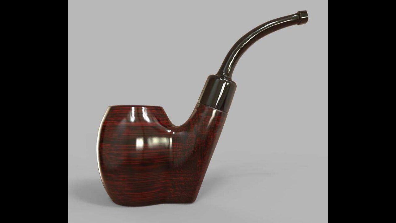 Tobacco Pipe 3D Model