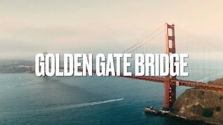 Golden Gate Bridge (DJI Inspire 2 Zenmuse X5S) Drone ASMR