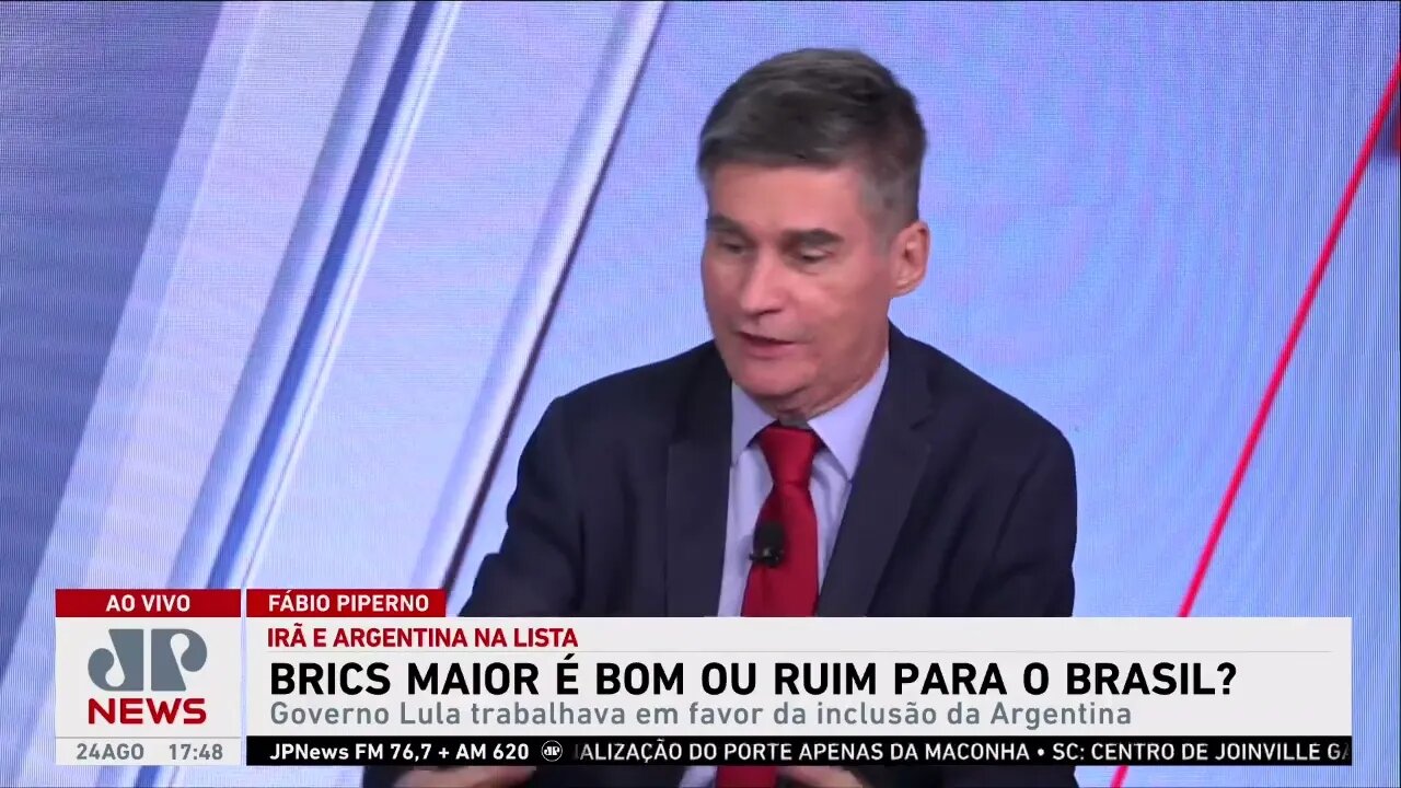 Fábio Piperno: “Quando Arábia se associa à China no Brics, há recado político no meio”