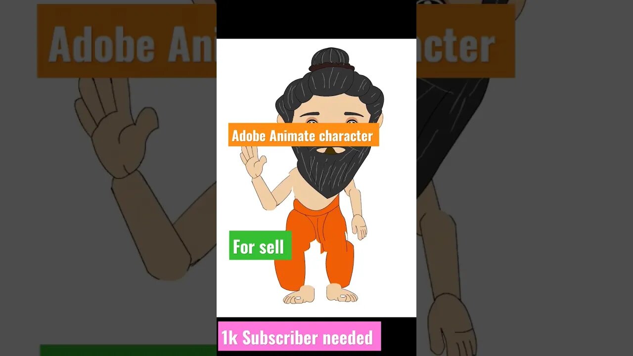#adobe #animate #characterdesign for sell #ytshorts #2danimation #kidsvideo
