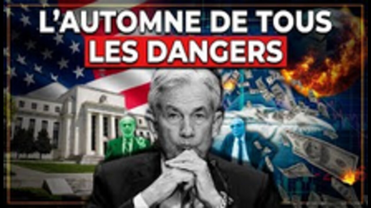 🔴 L'automne de Tous les DANGERS Marchés Noirs, Hausse des Taux et Écrasement de l'Euro !