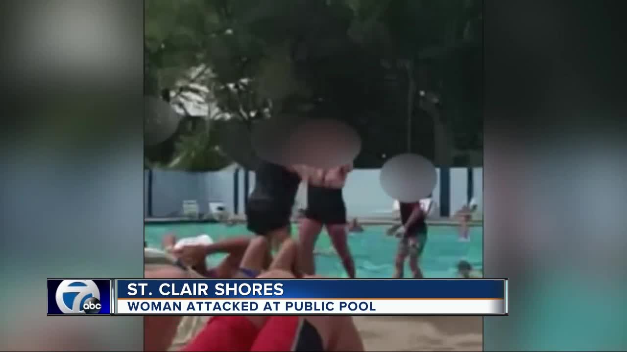 Woman attacked at public pool in St. Clair Shores