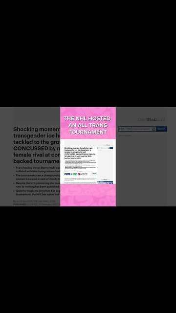 The NHL should have seen this coming...