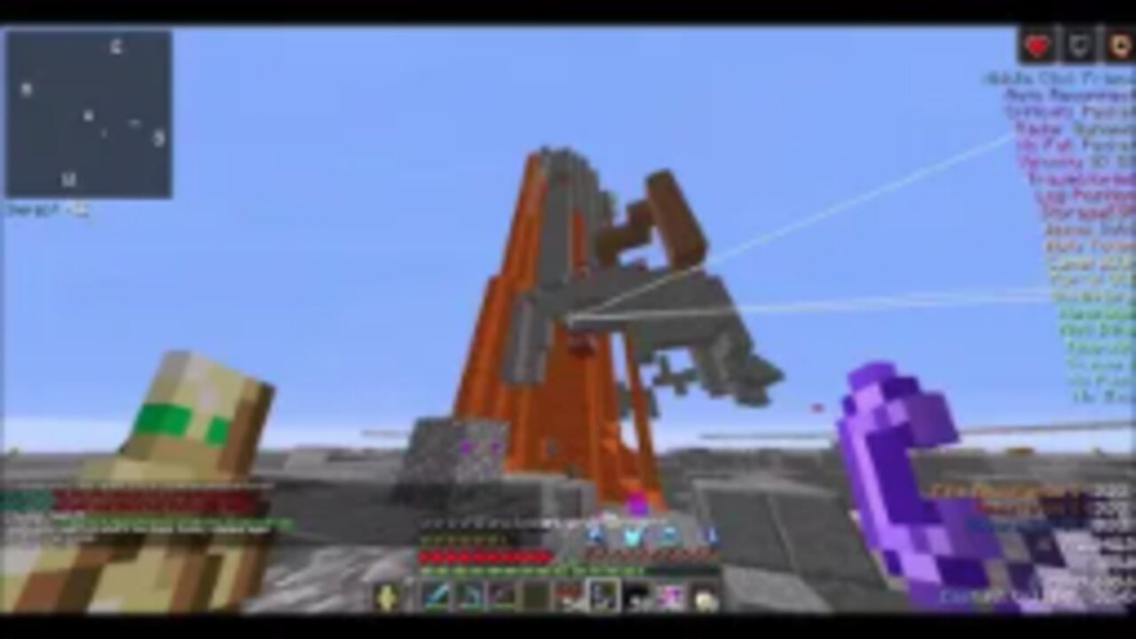 2b2t: Emperium GIVING A HATE CRIME TO Highland.