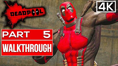 🔴 DEADPOOL Walkthrough PART 5 | Chapter 4 - Genosha [Gameplay 4K 60FPS] (PC UHD)