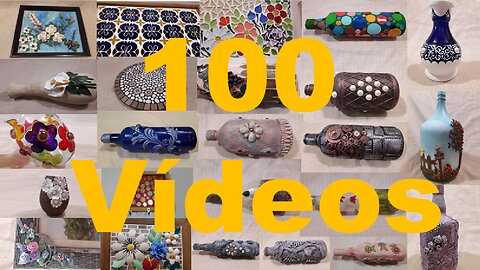 100 VÍDEOS DE ARTESANATO - FAÇA VOCÊ MESMO - @lucibuzo