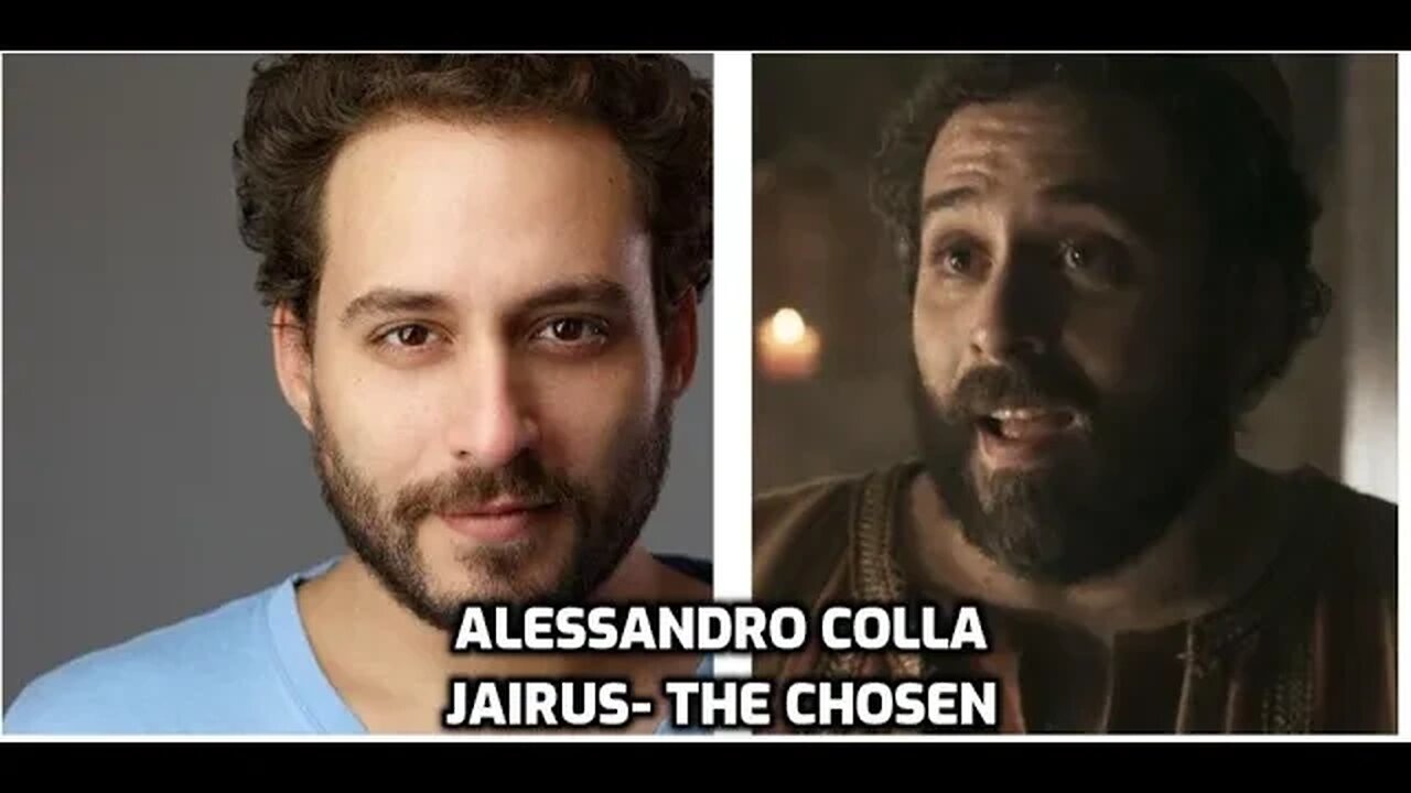 Alessandro Colla aka Jairus from the Chosen- his best pictures