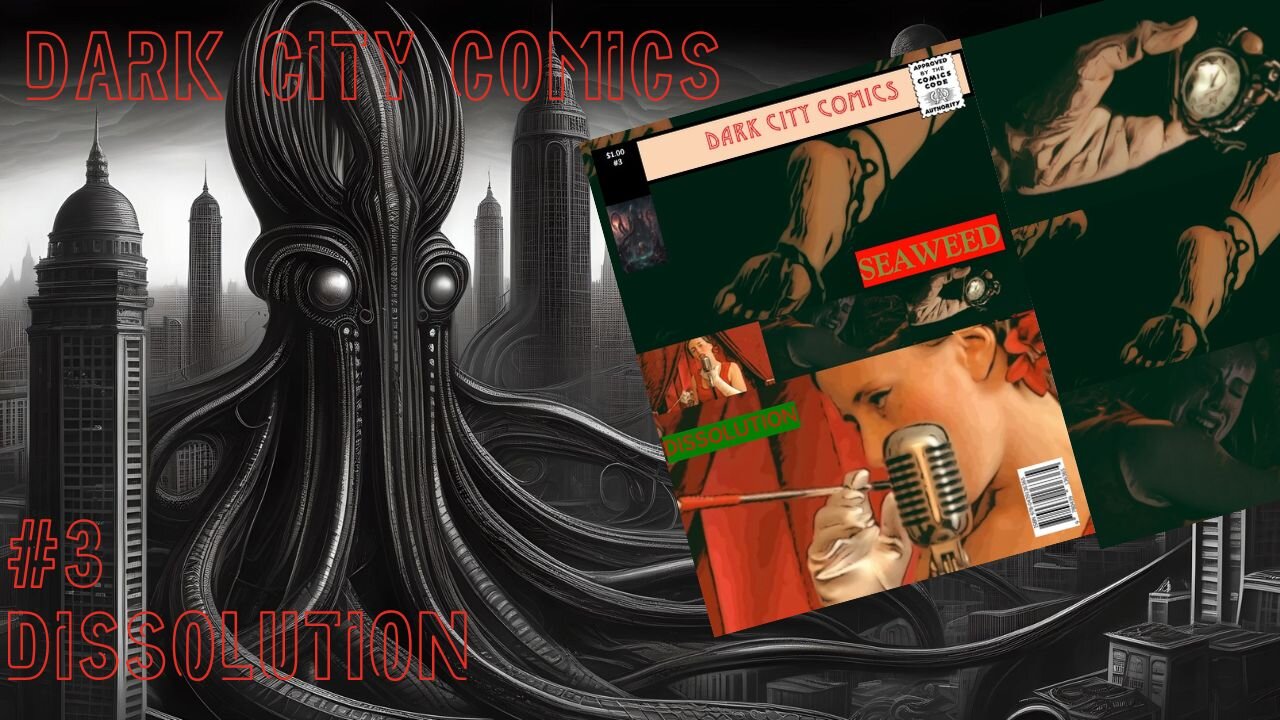 Seaweed Graphic Novel #3 Dissolution: Lovecraft, Lynch and Jung walk into a film studio....