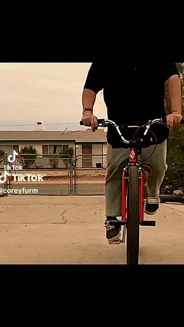 Cool bike trick