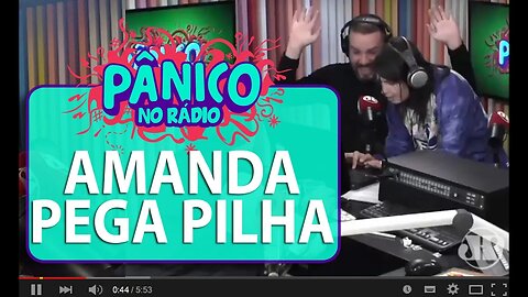 Amanda pega pilha com pergunta de ouvinte | Pânico