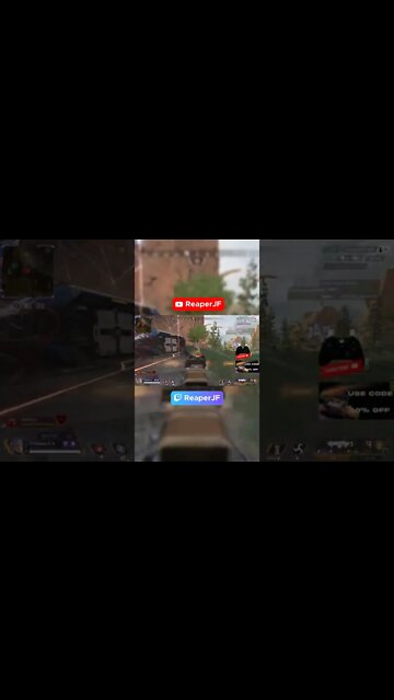 When Flatline is out of AA range lol #shorts #apexlegends