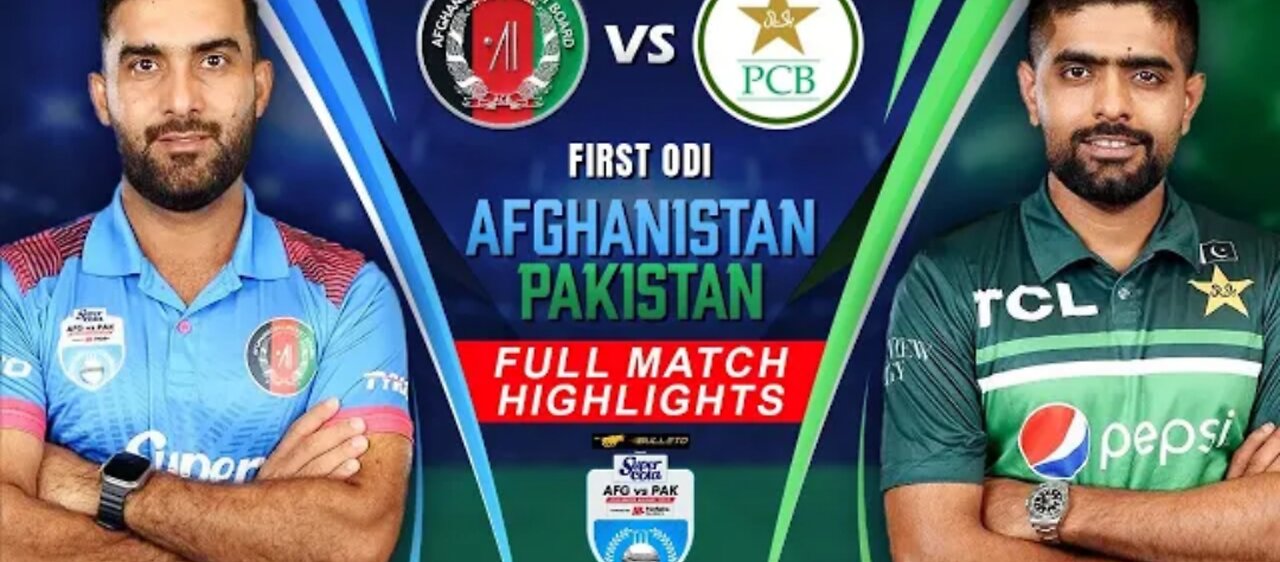 Pakistan vs Afghanistan full Match Highlights (1st odi) | super cola cup ABC