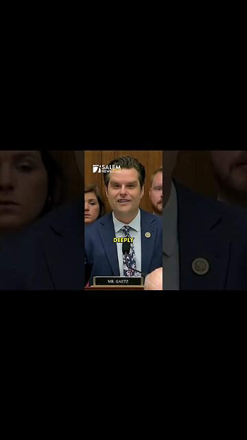Gaetz goes off on FBI Director Wray for protecting the Bidens from the texting shakedown incident