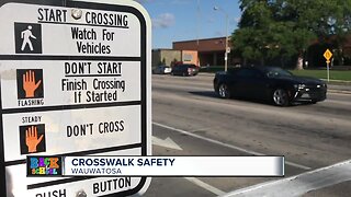 Wauwatosa Police patrol crosswalks as school resumes