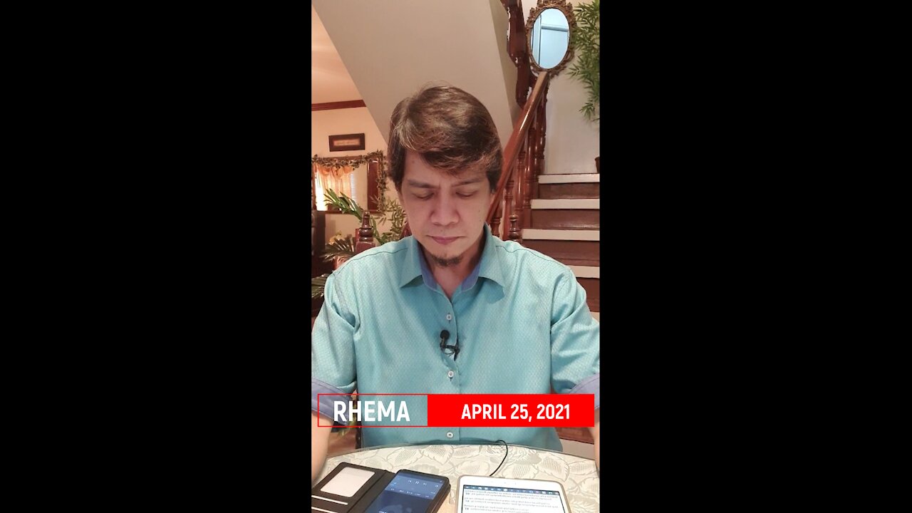 Panlangin Para Lumago Part 3 | APRIL 25, 2021 | PastorB.
