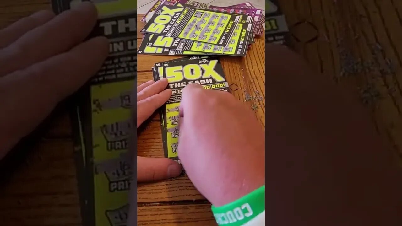 Florida Lottery Tickets 50X The Cash Scratch Offs!