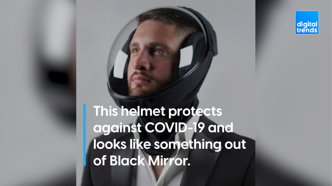 Dystopian COVID-19 Helmet