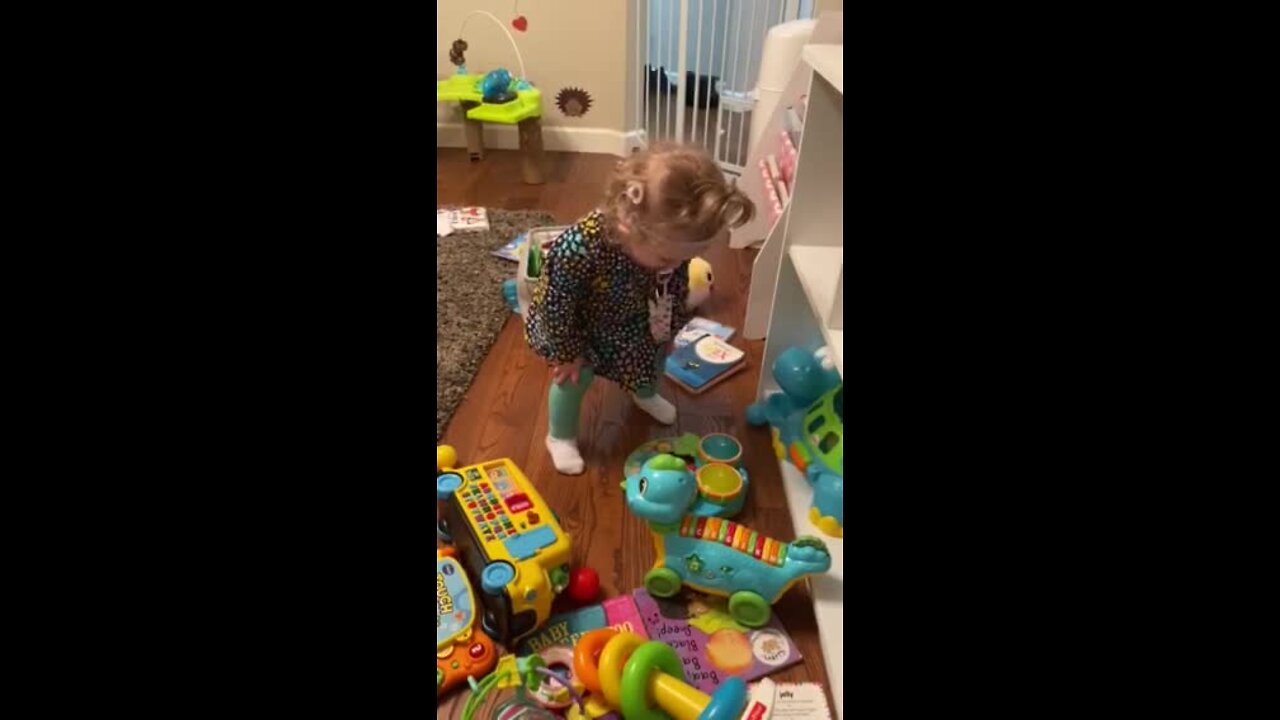 VIDEO: 16-month-old baby from Saline busts a move after being able to hear for the first time