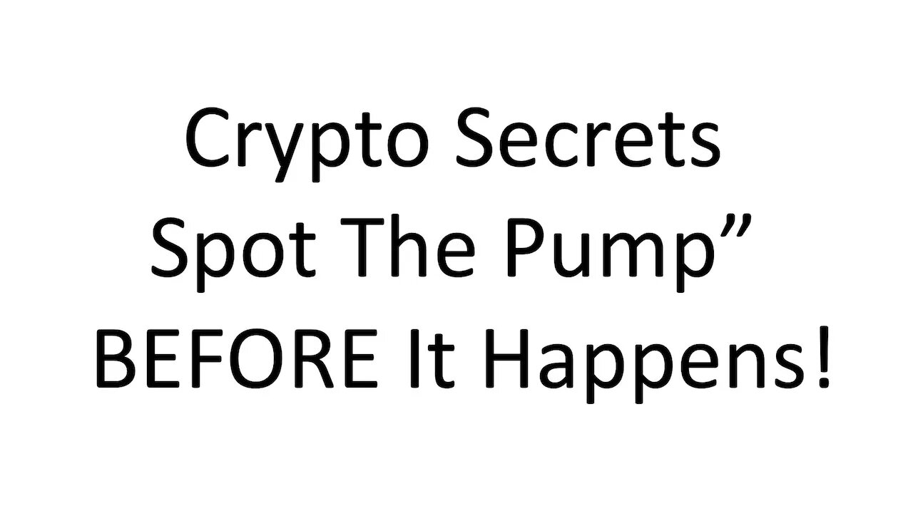 Crypto Secrets